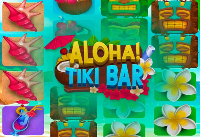 Palm Treasures Casinospiele Slot-Walzen drehen sich.